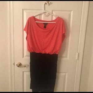 Beautiful knee length semi-formal dress.